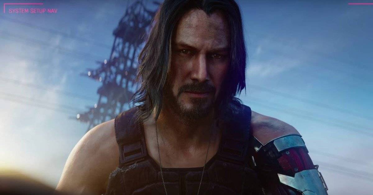 Cyber Punk 2077 game Keanu Reeves