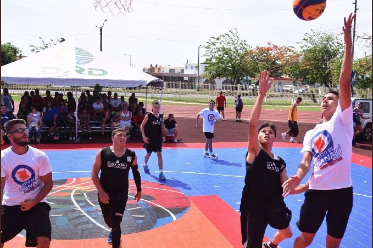 Exitoso inicio del baloncesto 3x3 en los Juegos de Puerto Rico Metro