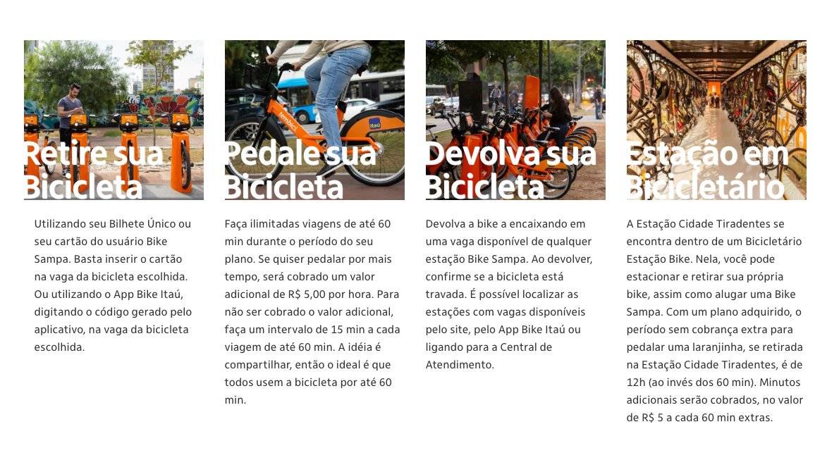 Como funciona o BikeSampa