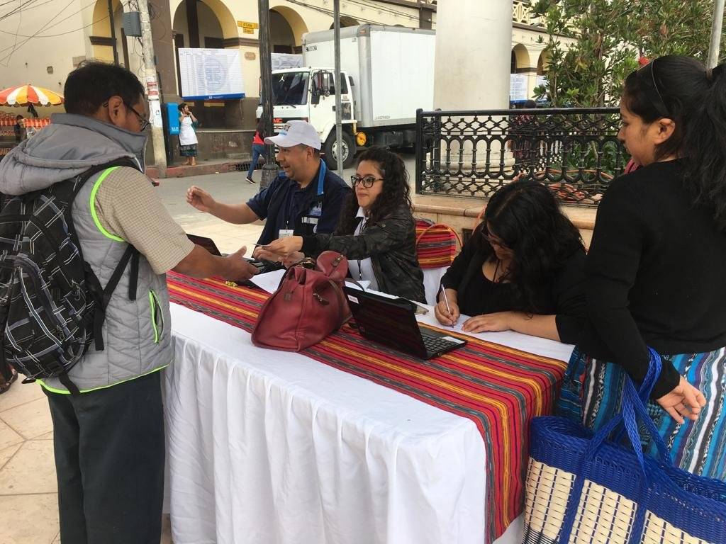Kioscos de información del TSE