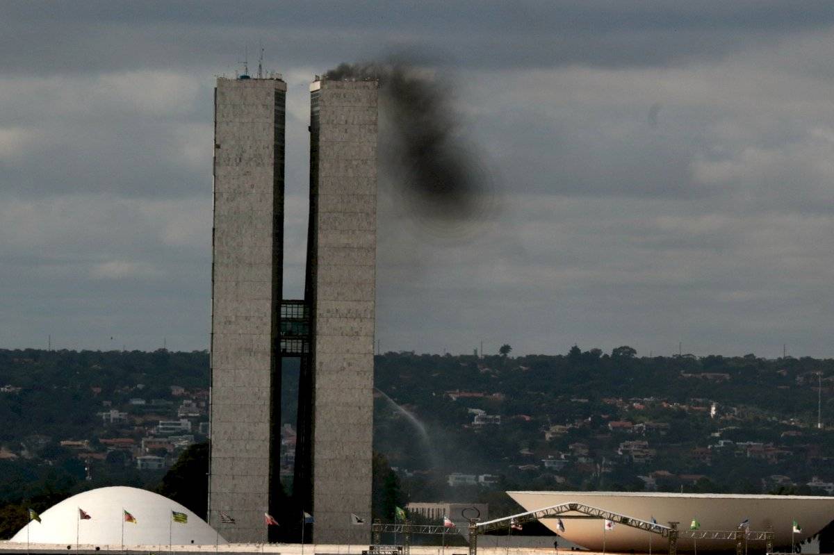simulação de incêndio congresso nacional