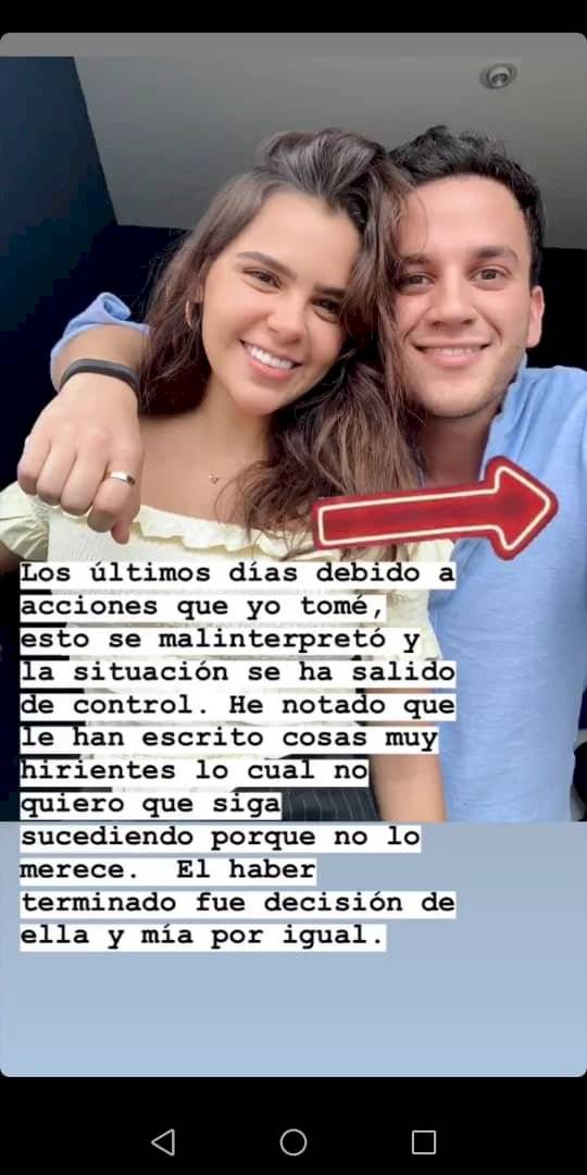 Beto Pasillas usó Instagram para comunicar la ruptura