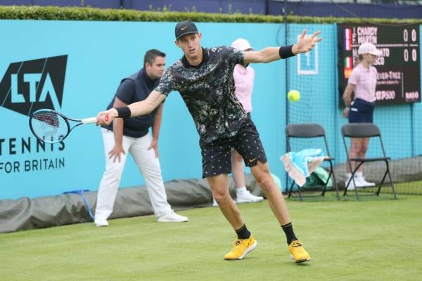 Debut y despedida: un irregular Garin se despidió del ATP de Queen’s tras perder con Cilic Debut y despedida: un irregular Garin se despidió del ATP de Queen’s tras perder con Cilic
