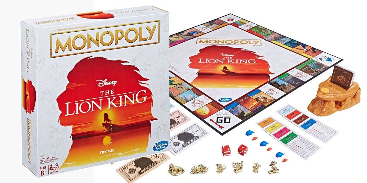 Hasbro presenta su Monopoly de El Rey León y es perfecto