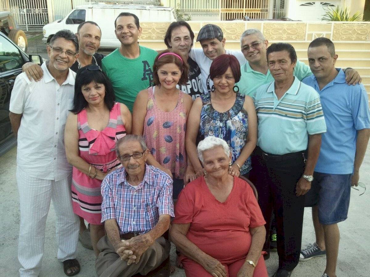 Silverio Perez y familia