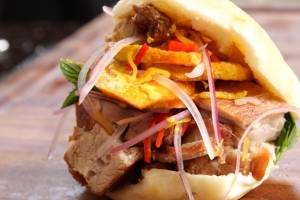 Sanduche de Chicharrón