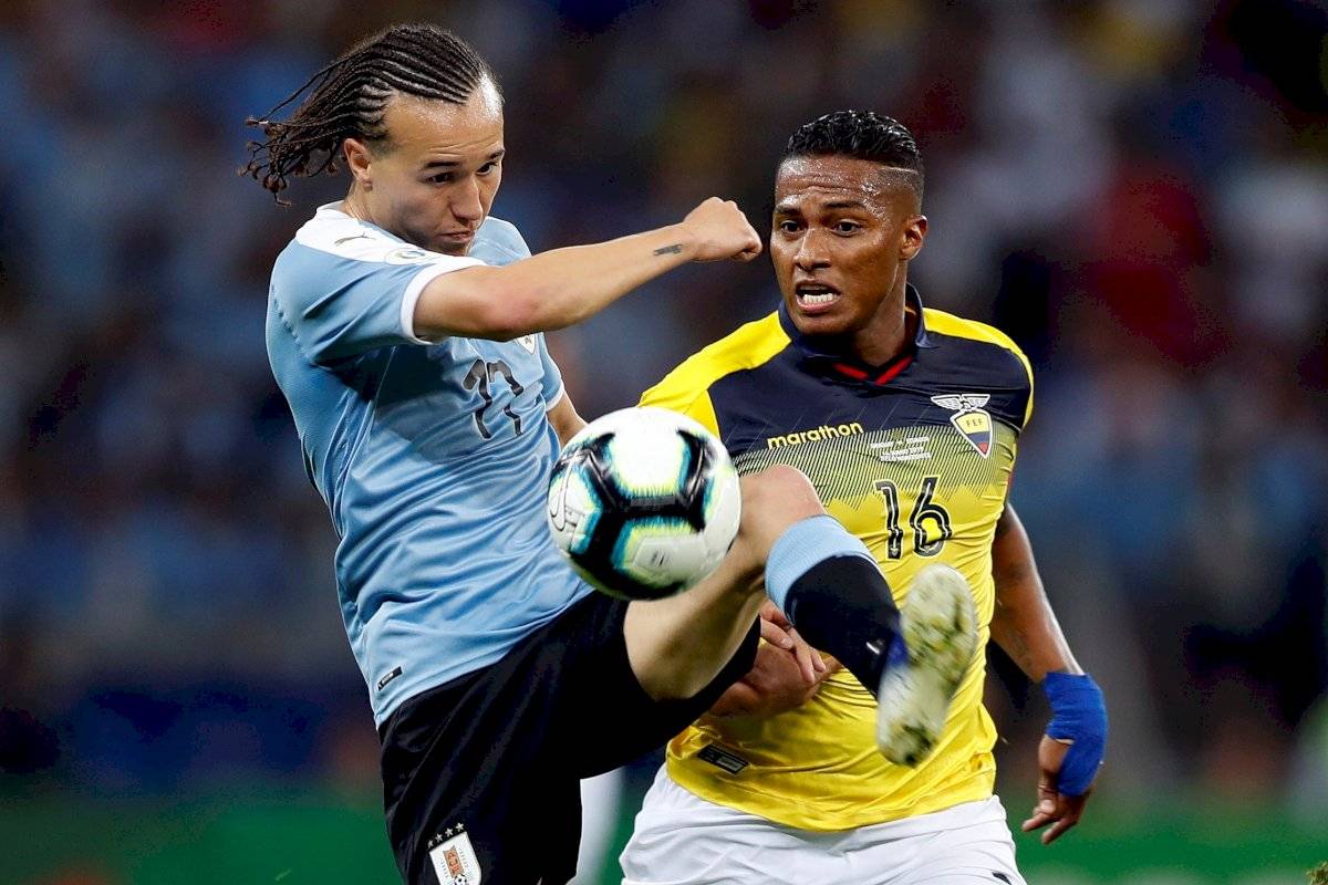 Antonio Valencia en su participación en la Copa América