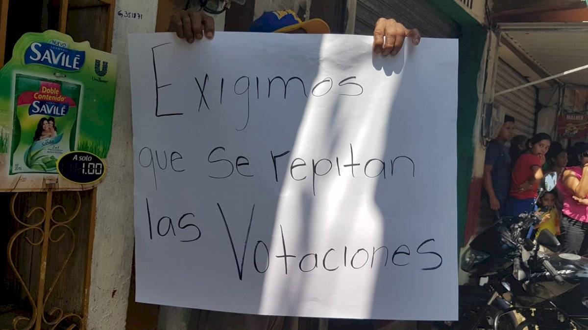 Exigen repetición de elecciones