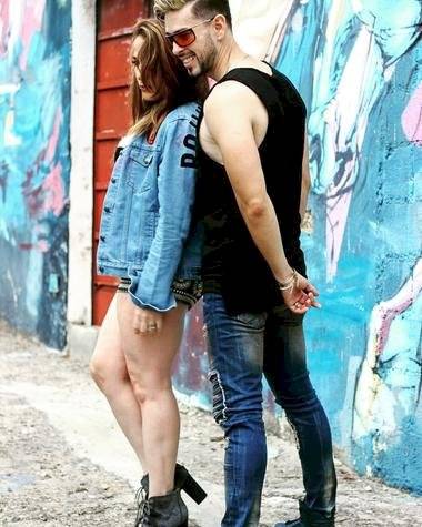 Henya y Cristian Alejandro.