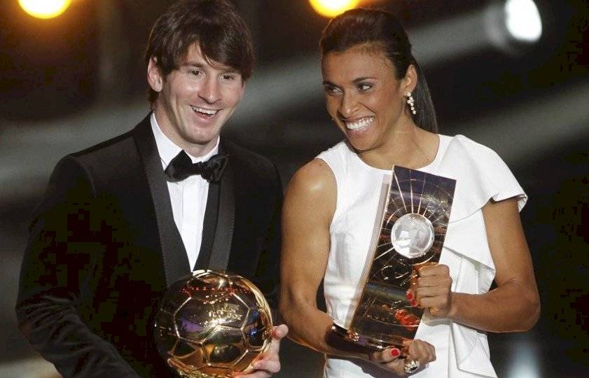 Messi y Marta