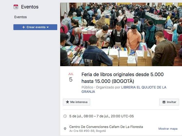 Feria de libros originales desde 5 mil pesos en Bogotá