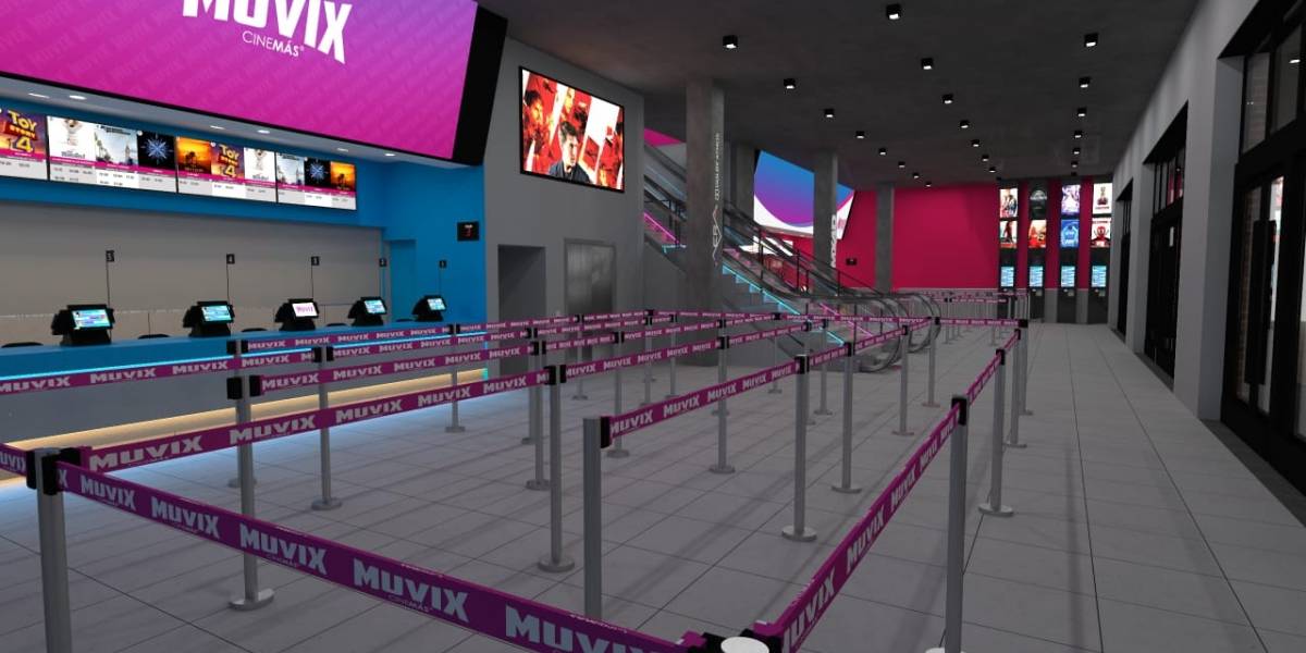 Muvix: El nuevo cine que debuta en Santiago y que promete alta tecnología