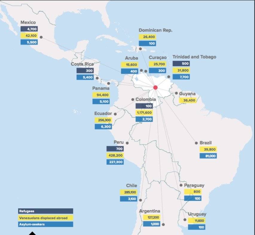 Venezuela, Mapa