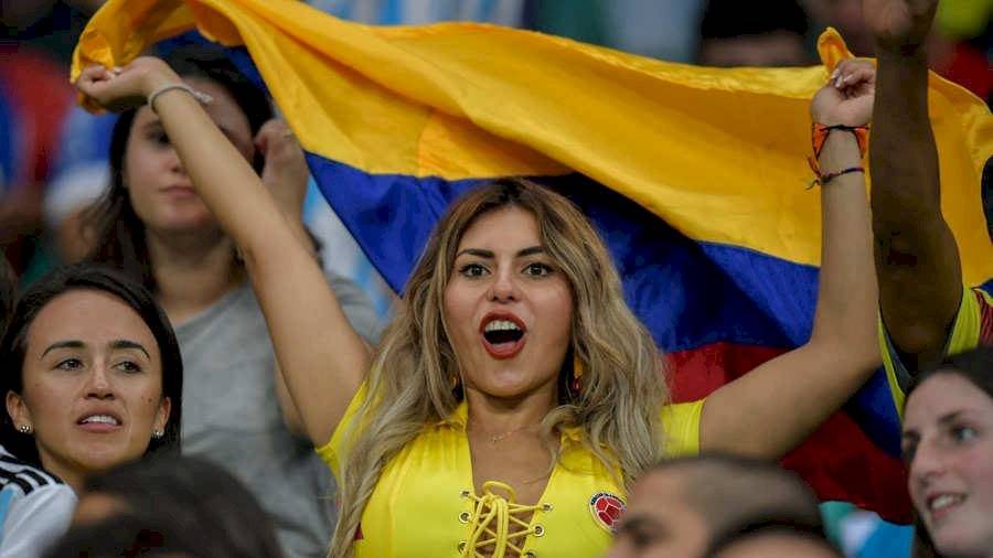 Bellas mujeres en Copa América