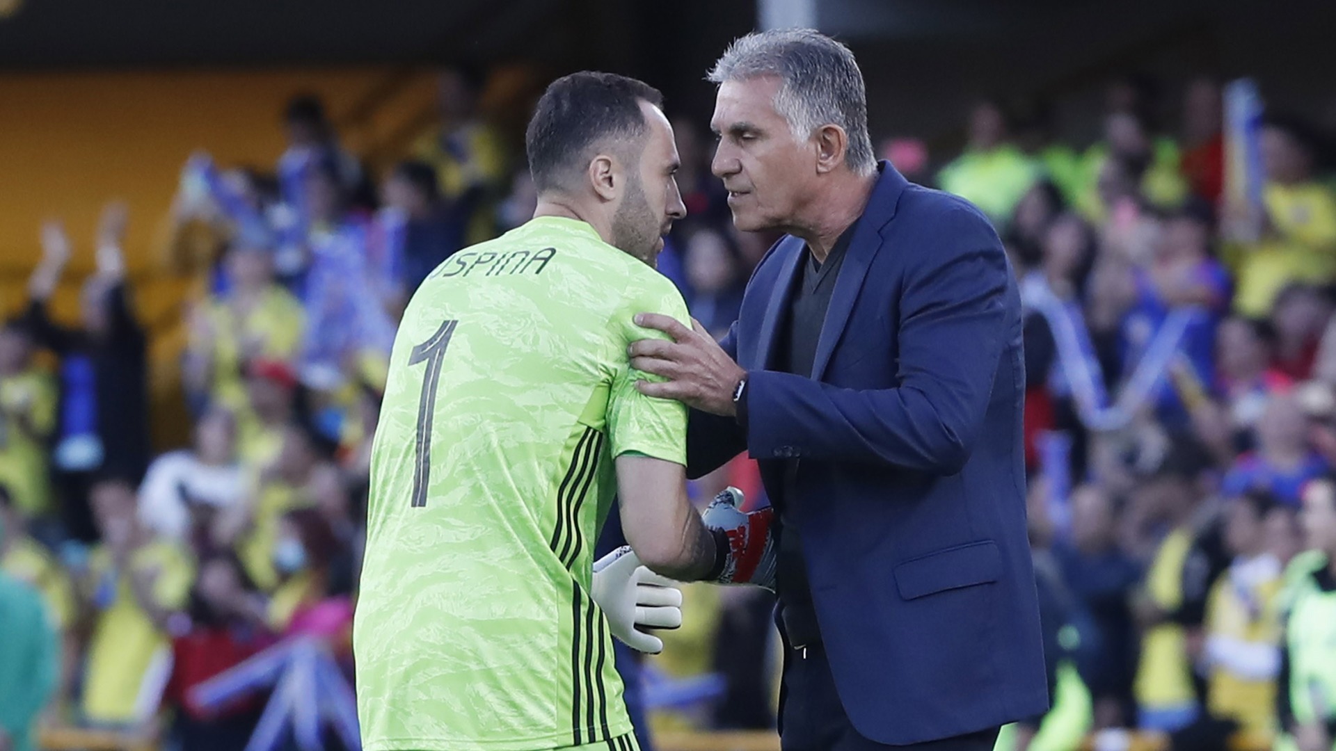 Emotivo mensaje de Carlos Queiroz para David Ospina Emotivo mensaje de Carlos Queiroz para David Ospina