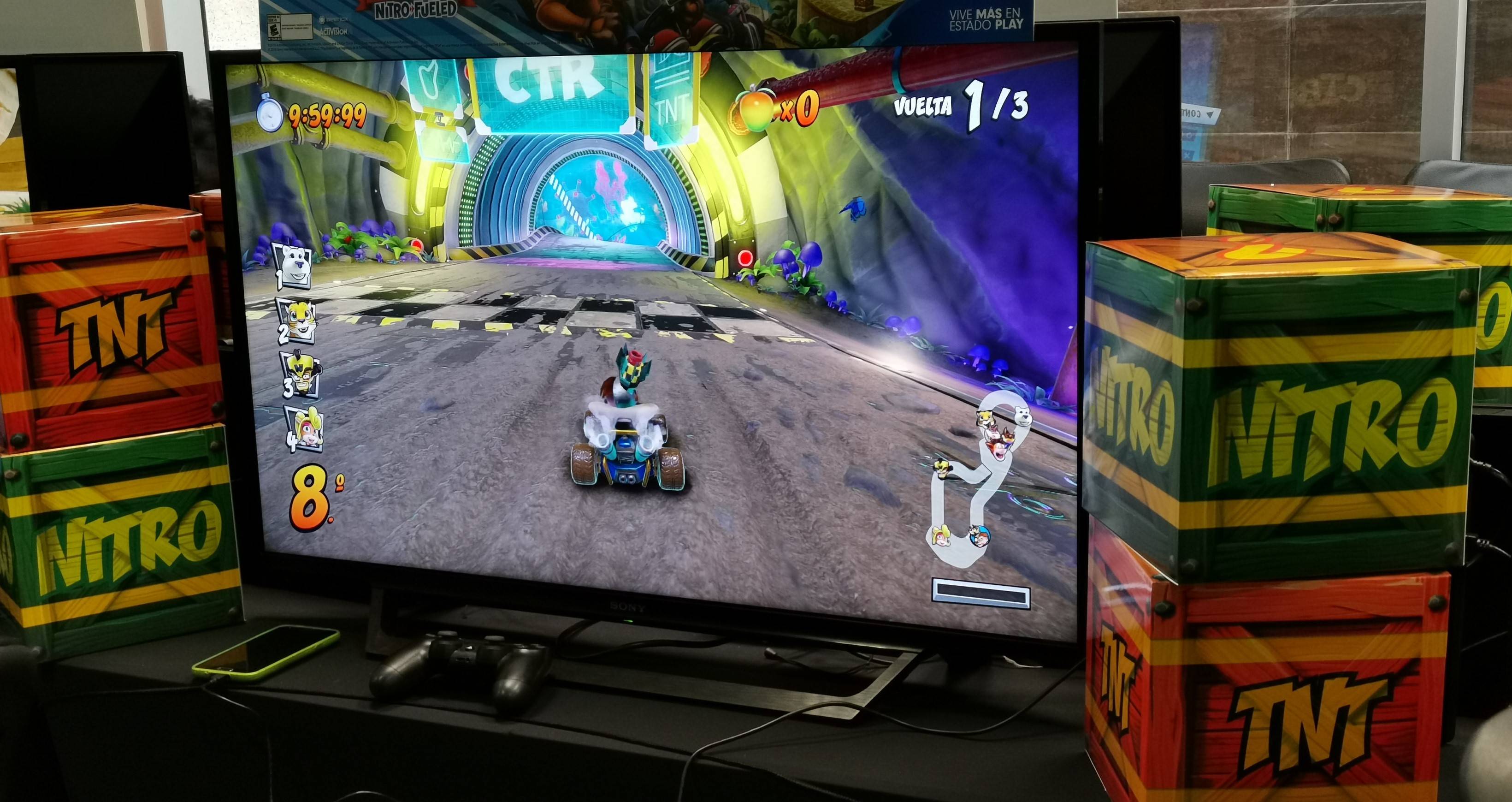 Estuvimos en el lanzamiento de Crash Team Racing Nitro-Fueled y estas fueron nuestras primeras impresiones Estuvimos en el lanzamiento de Crash Team Racing Nitro-Fueled y estas fueron nuestras primeras impresiones