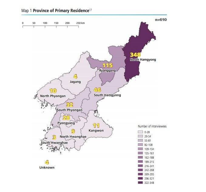 mapa corea