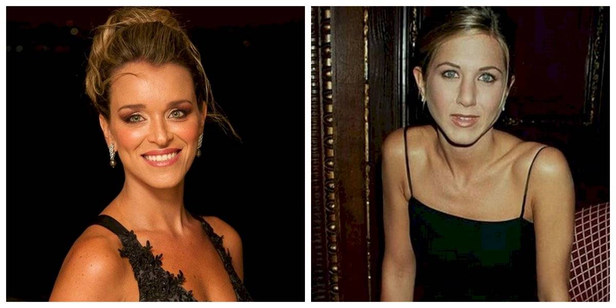 Carla Zunino y Jennifer Aniston