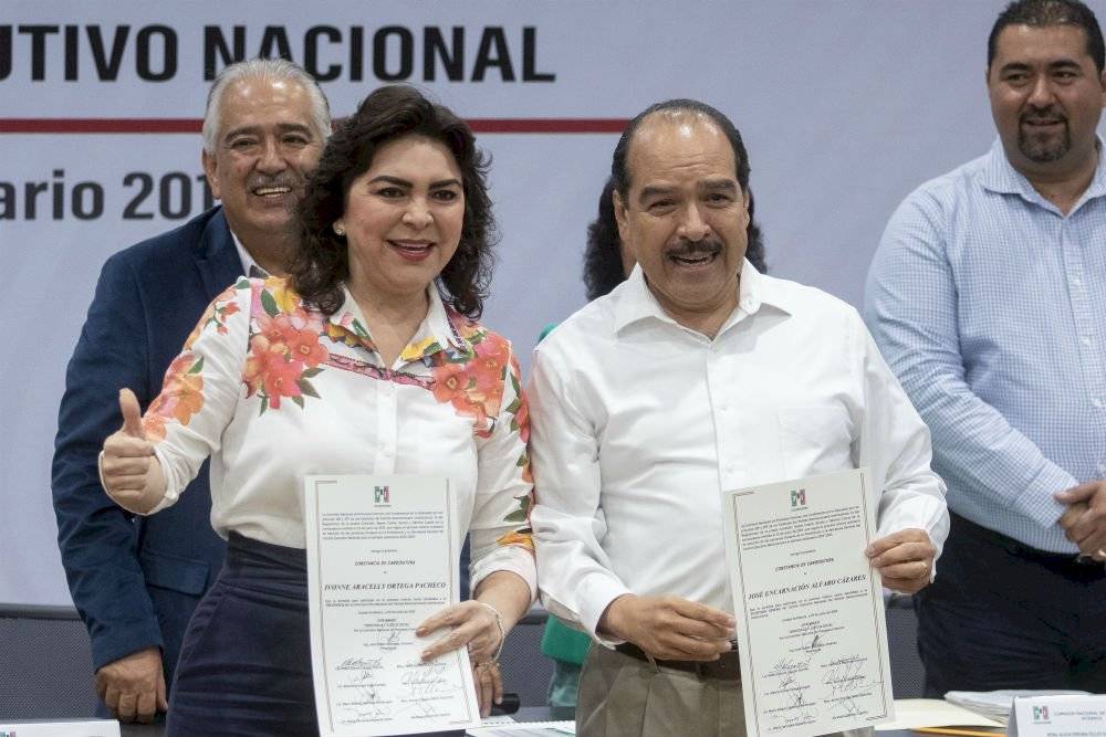 Ivonne Ortega y José Encarnación Alfaro