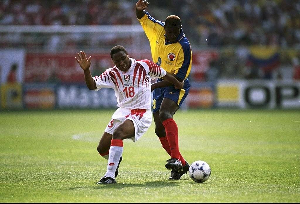 El Tren Valencia jugó 37 partidos y anotó 14 goles con la selección absoluta de Colombia / Foto: Getty Images