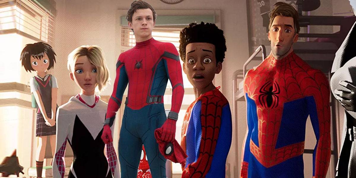 Tom Holland iba a salir en Spider-Man: into the Spider-Verse