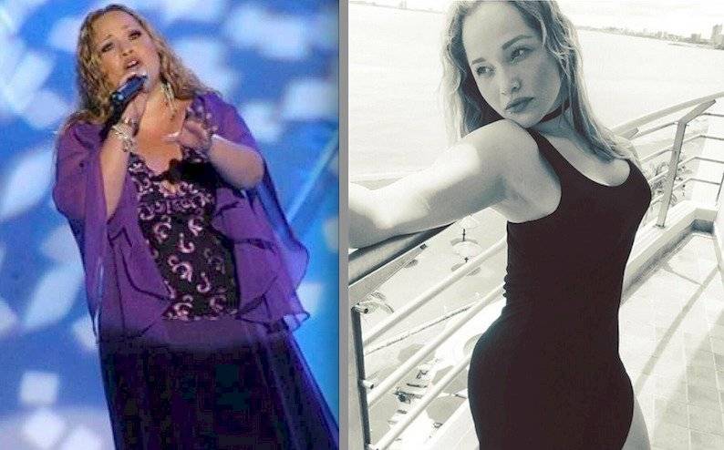 Erika Alcocer, antes y después