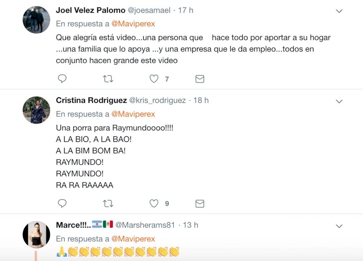 Tweet @MaviPerez