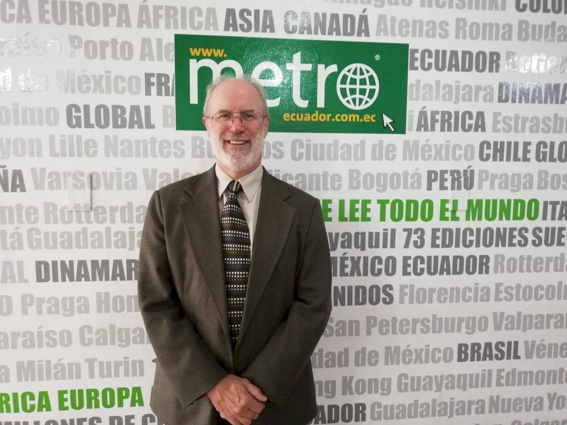 John Preissing , representante de la FAO Ecuador