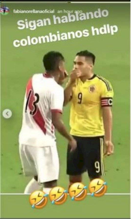 Jugador chileno atacó a la selección Colombia en redes sociales
