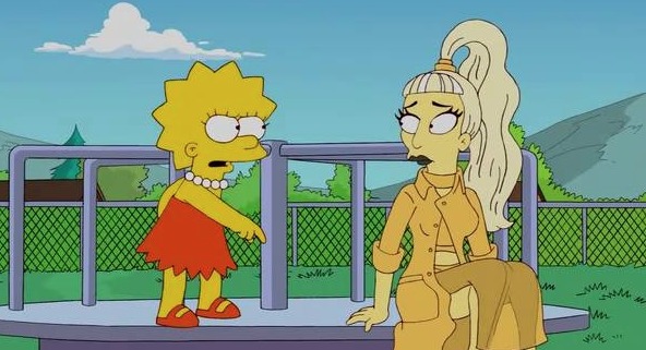 Los Simpson Lady Gaga