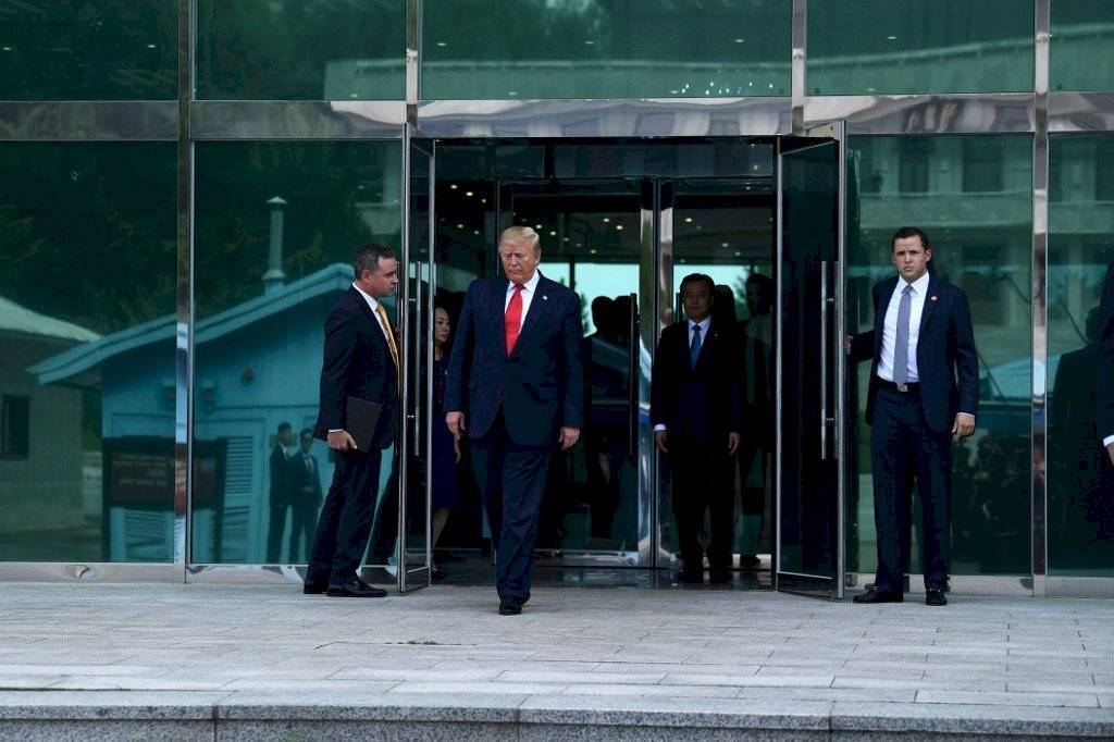 Donald Trump en Corea del Sur