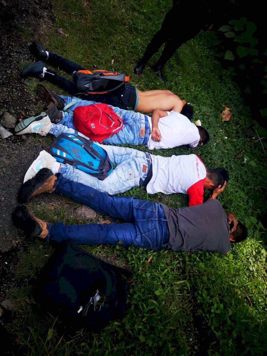 asaltabuses capturados en ruta a Santa Elena Barillas