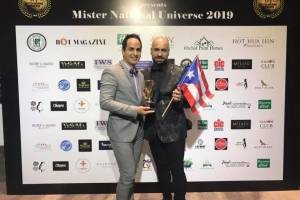 Luis Vélez, conocido en la industria de certámenes como “Luvel” y director de Mr. & Miss Beauty International Puerto Rico, recibió el reconocimiento como Best National Director
