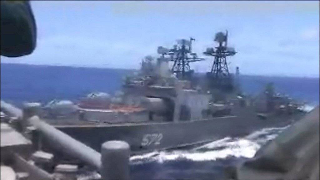 Incendio en submarino ruso