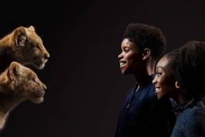 Simba e Nala jovens O Rei Leão