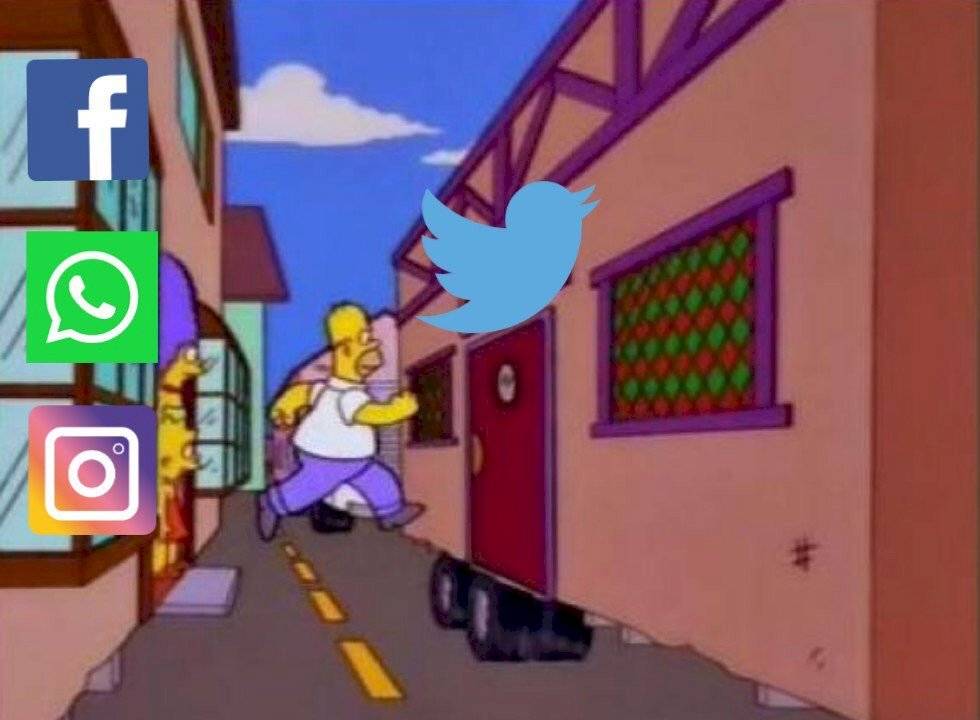 memes de la caída de Facebook, Instagram y WhatsApp