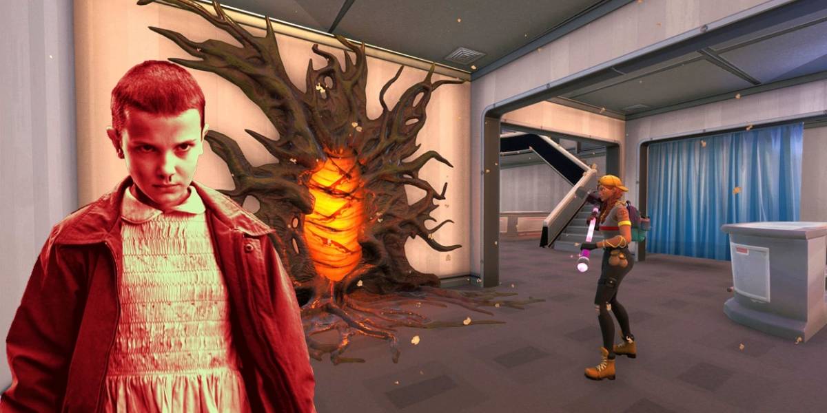 Stranger Things llega a Fortnite con todo y el upside down