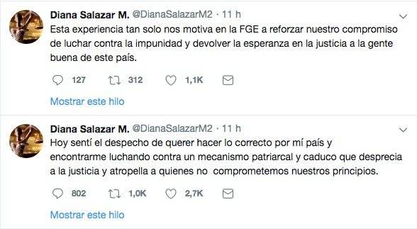 Tuit Diana Salazar