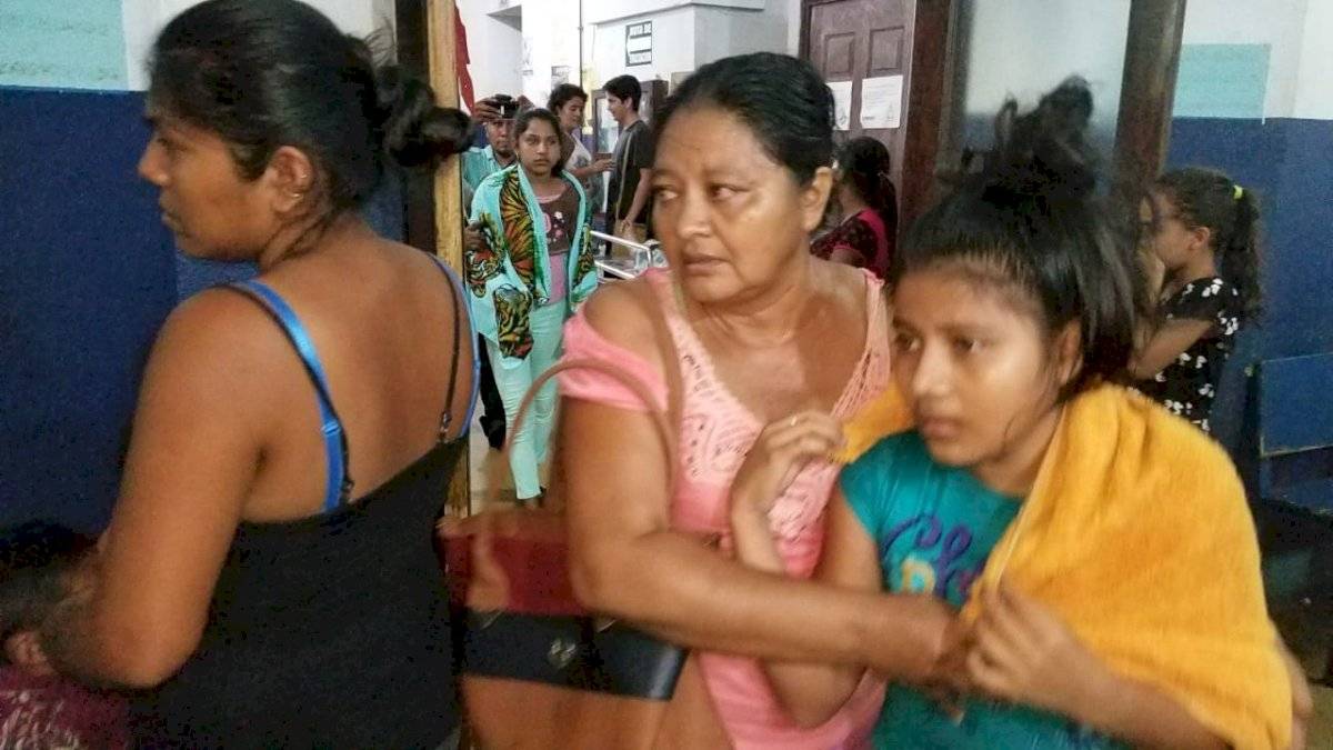Niños intoxicados La Franja, La Máquina