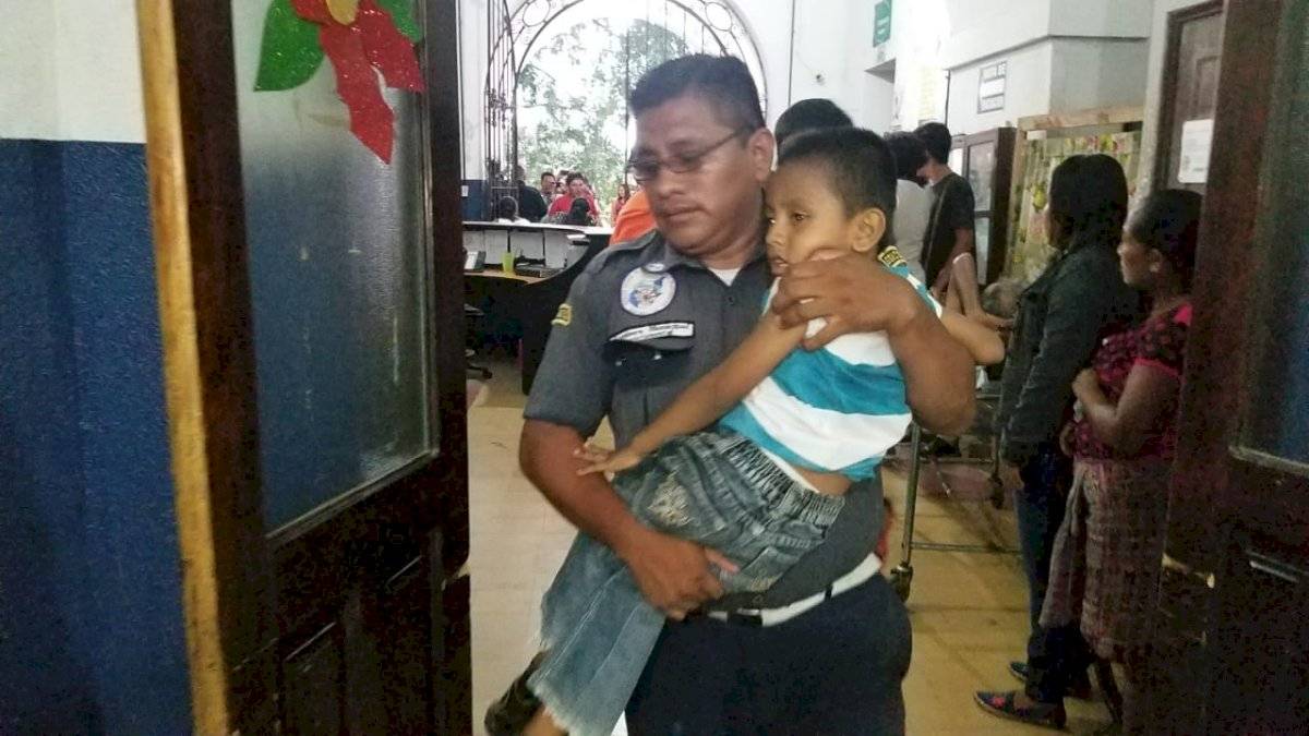Niños intoxicados La Franja, La Máquina