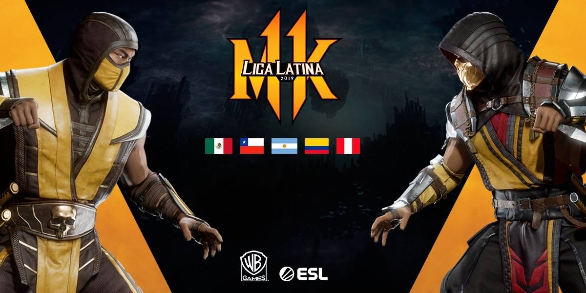 Se viene la Liga Latina de Mortal Kombat 11, en conjunto con ESL