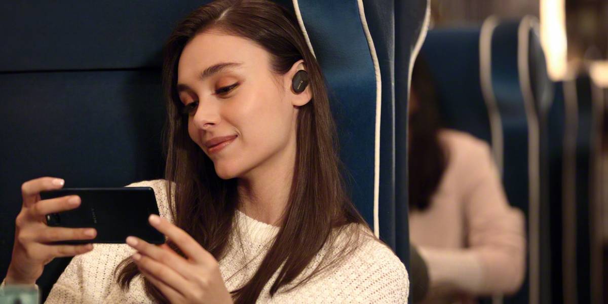 Sony presentó una nueva versión de sus audífonos in ear con cancelación de ruido activa