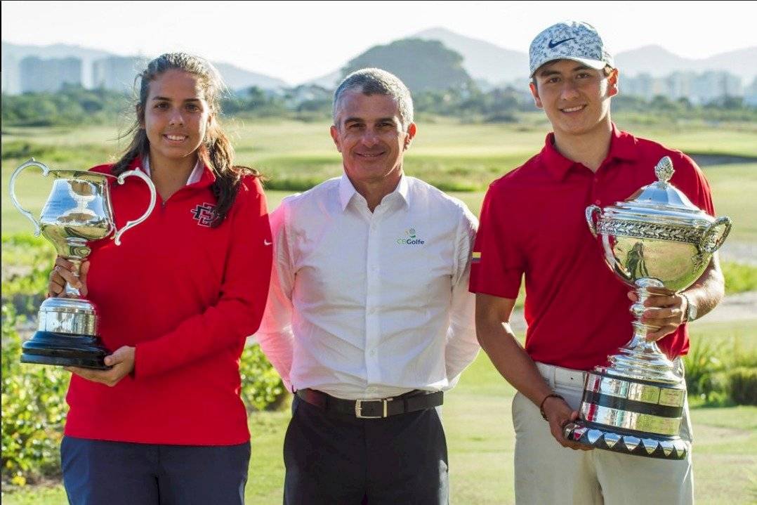 El ecuatoriano Felipe Garcés y la paraguaya María Fernanda Escauriza