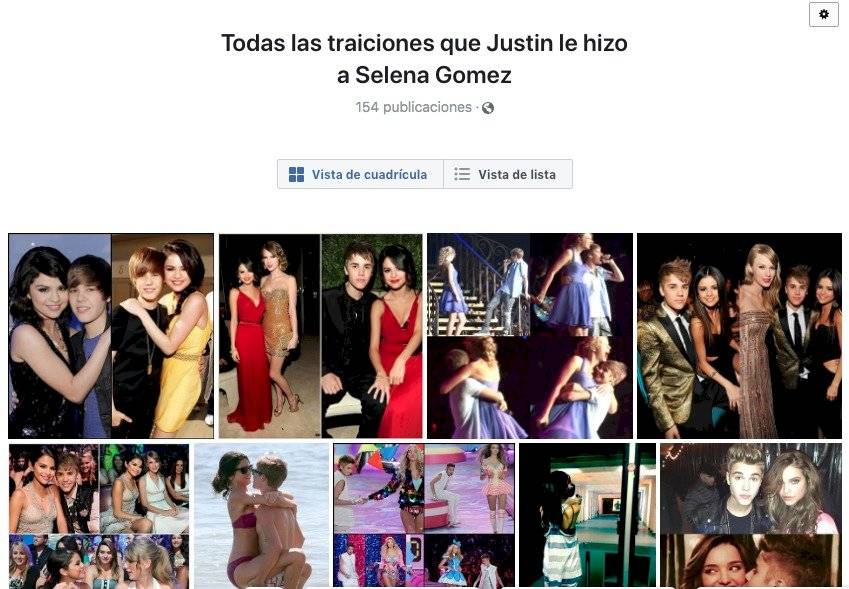 Justin Bieber infidelidades
