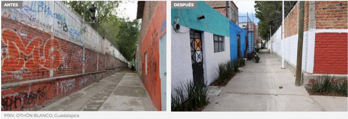 Espacios públicos serán rescatados en Guadalajara