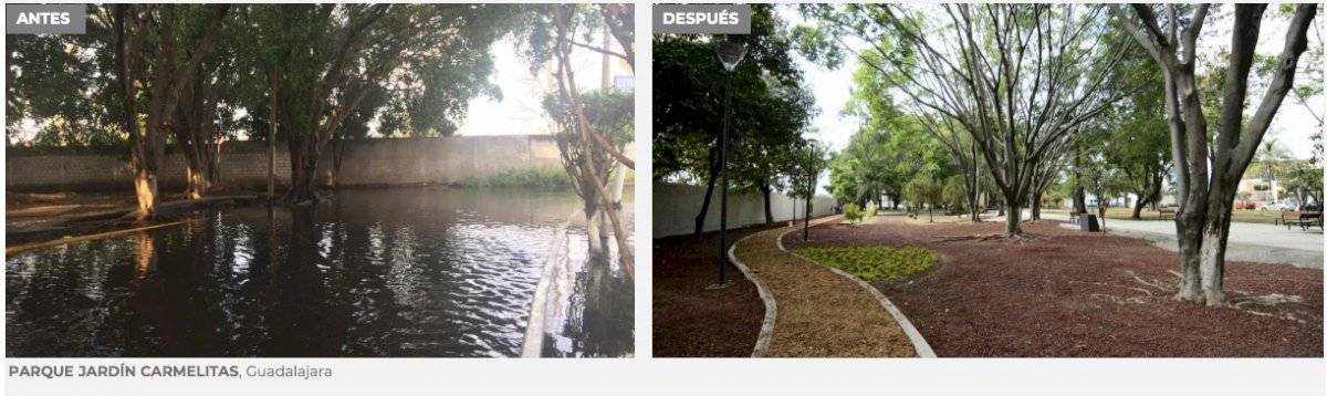 Espacios públicos serán rescatados en Guadalajara