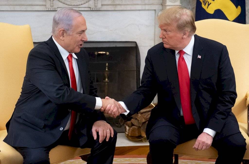 Benjamin Netanyahu y Donald Trump