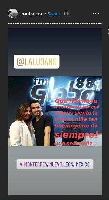 Daniela Luján y Martin Ricca