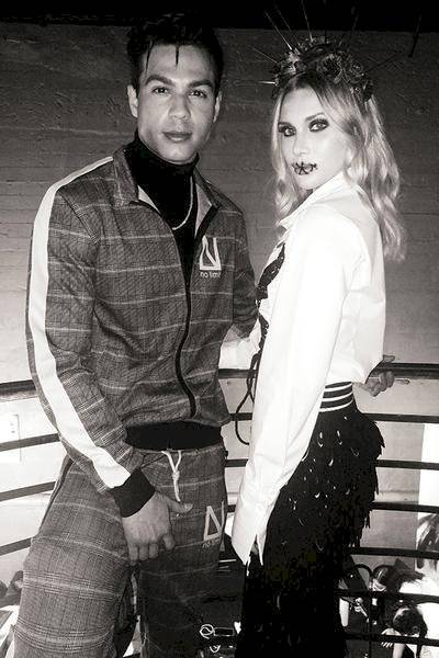 Ángelica Salek y Ray Díaz