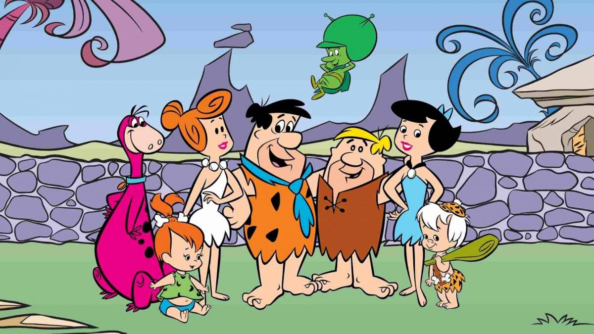 Los Picapiedras familia